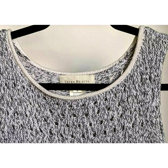 Susan Bristol Knit Sleeveless Top Soft Stretch NEW - Picture 3 of 7
